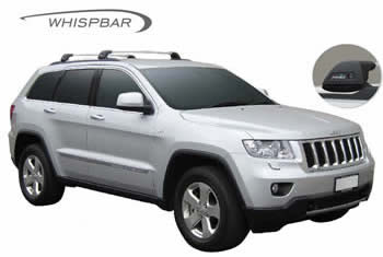 Roof racks Jeep Grand Cherokee Yakima Whispbar